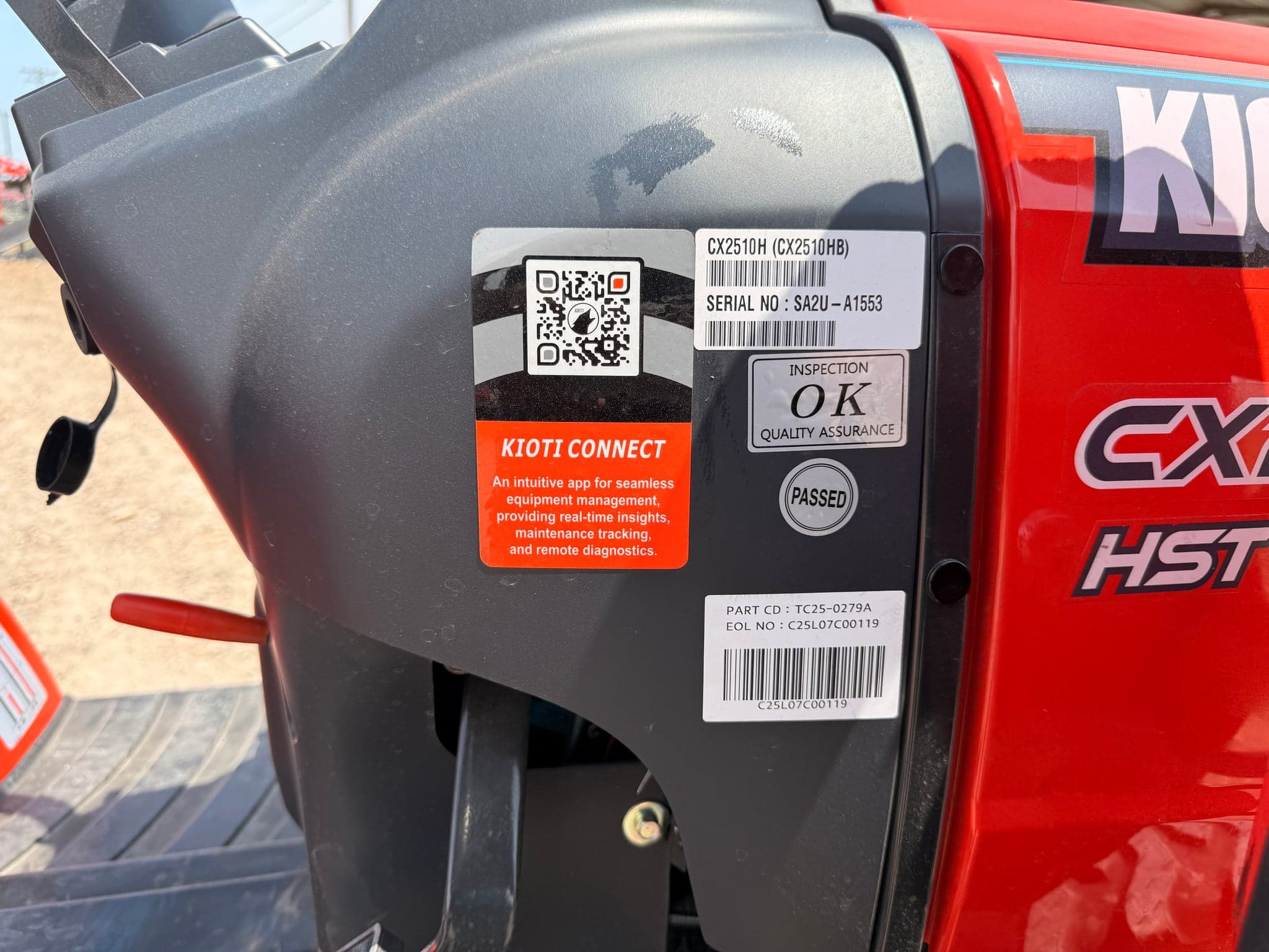 2025 KIOTI CX2510H — Image 1 of 6
