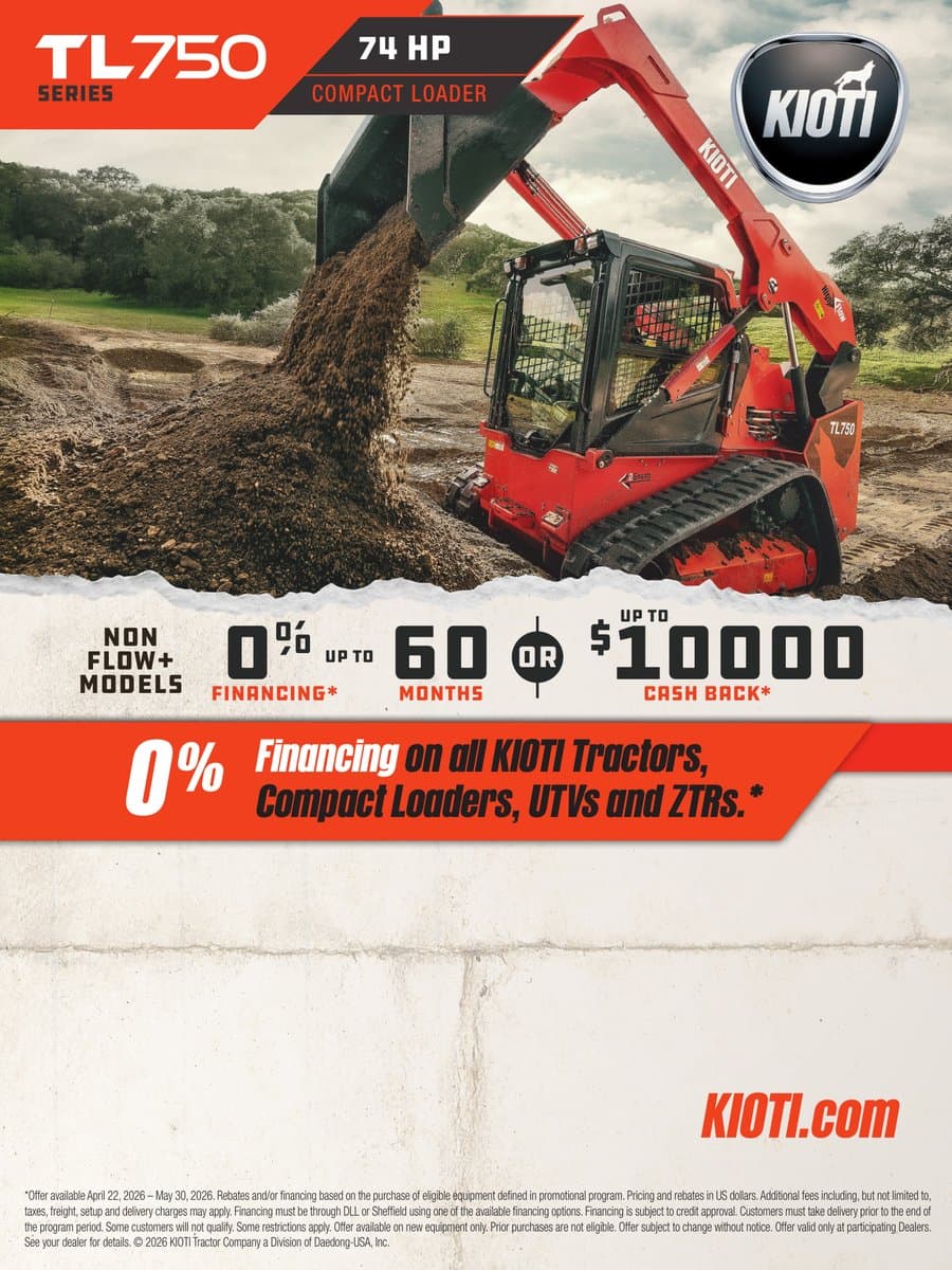 TL750 Series — 74 HP Compact Loader